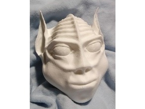 ringard sci extraterrestre tête 3d print model - Mito3D