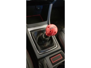 wrx cambio mando auto automotor coche vehiculo personalizado personalizable engranaje caballo fuerza manual transmisión cambiador subaru subaruwrx brz 3d print model - Mito3D