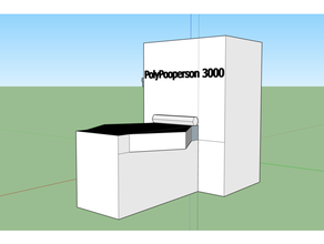 tuvalet v6 patron konteyner örtmek kılıf güç devrimci tv6 benzersiz 3d print model - Mito3D