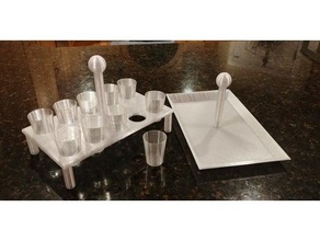 sacrament trays cups church covid-19 lds religion religious 3d print model - Mito3D