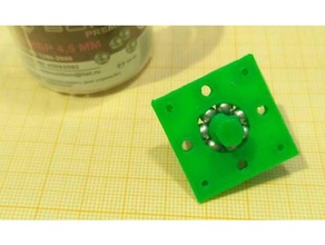 iqbx bearing holder remix 3d print model - Mito3D