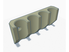 12 calibre espingarda estoque munição suporte 3d print model - Mito3D