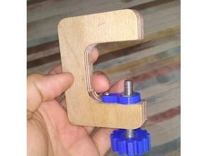 wood - plastic clamp clamp