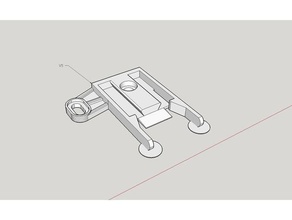 Quantum Vorhang Profil Clip v5 progile Rollo 3d print model - Mito3D