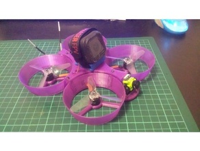 cinewhoop drone whoop 3d print model - Mito3D
