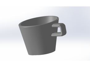 café tasse v19 tasses 3d print model - Mito3D