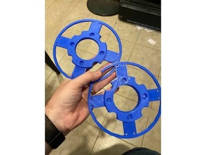 magnetic closure filament sample spool alien3d makerbox 3d print model - Mito3D