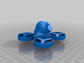 tiny whoop tap handle 3d print model - Mito3D
