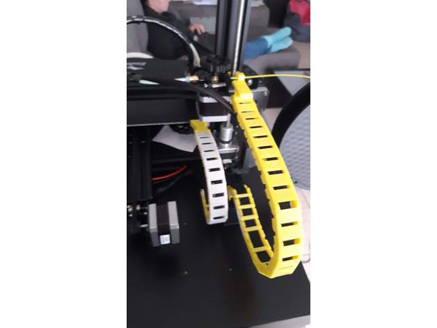 chaine plateau ender 3 cable chain 3D print model - Mito3D