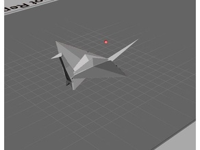 origami guindaste 3d print model - Mito3D