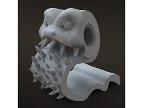 baño papel imitar dnd mazmorras dragones miniatura monstruo mesa 3d print model - Mito3D