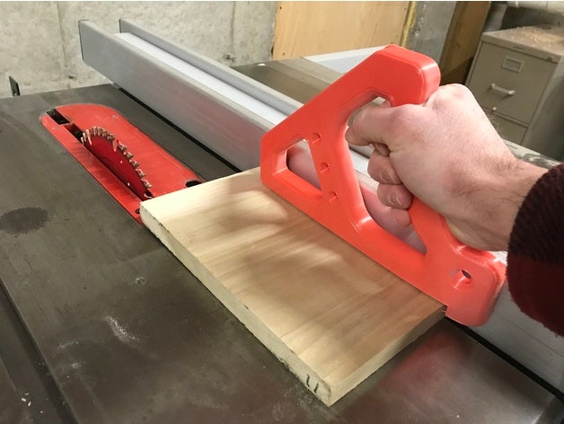 spingere bloccare tavolo attrezzature bastone attrezzo utensili lavorazione legno 3D print model - Mito3D