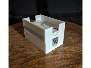 stapelbar Box Anerkennung Besuch Karten Karte Halter Unterstützung Fintech 3d print model - Mito3D