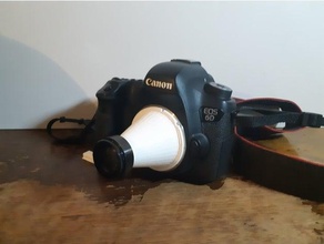 Polaroid arazi kamera lens kanon ef efs caon 3d print model - Mito3D