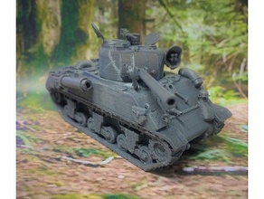 28mm Oddball 39 Sherman Panzer Kellys Helden 25mm 30mm 32mm Bolzen Aktion Fantasie Gewehr Held Kelly Mini Miniatur seltsam Ball 3d print model - Mito3D