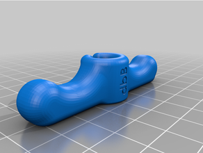 paragliding brake handle easy connect 3d print model - Mito3D