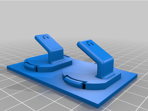 outlet cover global industrial desk 3d print model - Mito3D