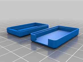 customized parametric usb thumb drive housing case enclosure 3d print model - Mito3D