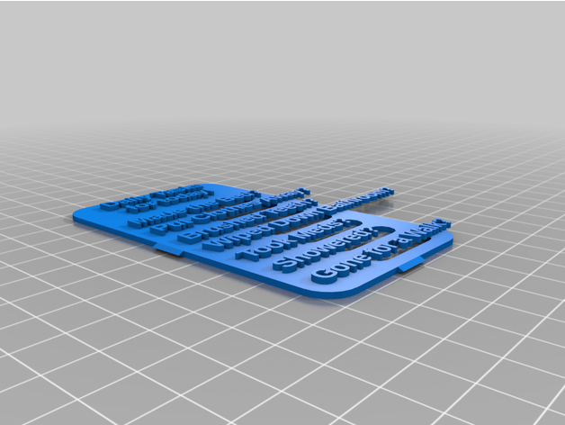 customized smy daily thinglider task reminder 3D print model - Mito3D