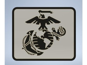 eagle globe anchor ega marine corps marines military us 3d print model - Mito3D