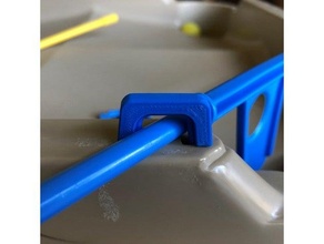 paddle pool clip guide holder 3d print model - Mito3D