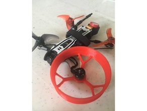 25inch 3 4 hole cinewhoop duto 3d print model - Mito3D
