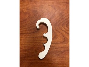 door handle grabber 3d print model - Mito3D