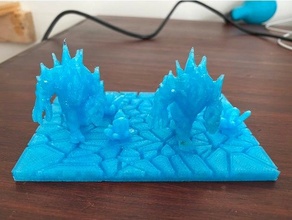 hielo elemental reyes guerra kow miniatura miniaturas 28mm juego 3d print model - Mito3D