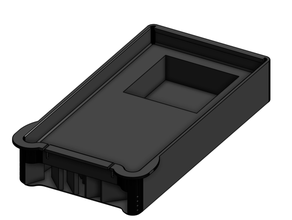 rectangle filter cover splash shield 3d print model - Mito3D
