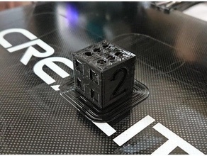 pratique étalonnage cube 3d print model - Mito3D