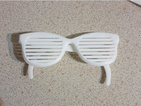 oculos escuros óculos 3d print model - Mito3D