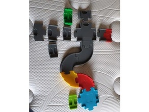 Kinder Vteche Spur kompatibel Stück 3d print model - Mito3D
