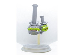 weezing galarian figurina figura Pokemon giocattolo 3d print model - Mito3D