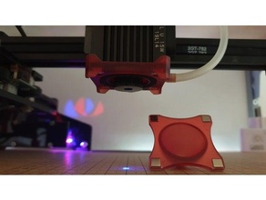 diodo láser aire ayudar 15w 20w Corte laser cortador grabador neje Ortur 3d print model - Mito3D