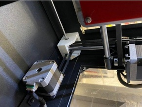 rail barre supports qidi flashforge coin support créateur linéaire montage imprimante Cadre pièces technologie 1 3d print model - Mito3D