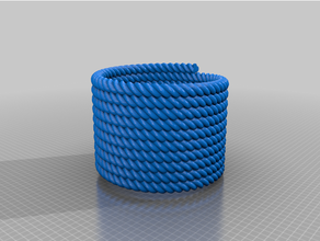 rope customizer openscad 3d print model - Mito3D