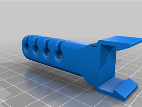 filament holder open snap ender guide 3d print model - Mito3D