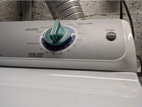 dryer control knob clothes general electric laundry 3d print model - Mito3D