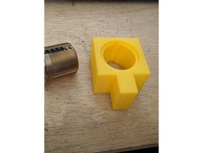 práctica bloquear soporte forzar cerraduras locksport cosecha tornillo 3d print model - Mito3D