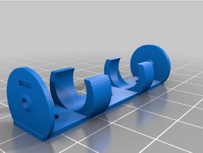 aaa battery holder 1pc 3d print model - Mito3D