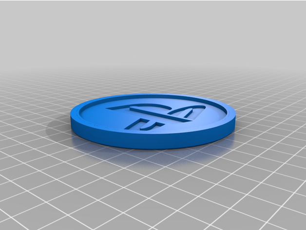 medaillon playstation 3D print model - Mito3D