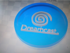 medallón Dreamcast controlador 3d print model - Mito3D