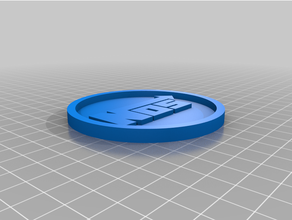 medalhão 3d print model - Mito3D