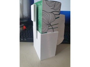 tissue box holder detachable belt clip wall mount 3d print model - Mito3D