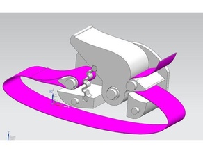 belt tensioner tourniquet spanngurt 3d print model - Mito3D