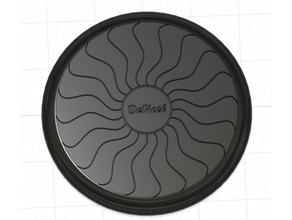 profi frisbee couvercle flottant disque voile lancer 3d print model - Mito3D
