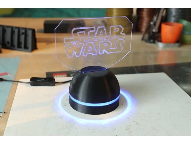 star wars lamp 3D print model - Mito3D