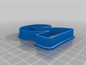 kurabiye kesiciler Ayarlamak sayılar 3d print model - Mito3D