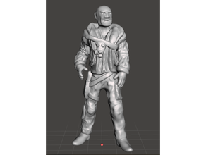 prospector - tabletop miniature dnd dungeons dragons miniatures gaming 3d print model - Mito3D
