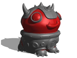mascota rapaz inferno pára Magna dual en colores doble extrusor 1 3d print model - Mito3D
